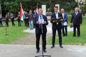 Fehérvári Tamás Dombóváron méltatta Franjo Vlasic-ot és hagyatékát, a bán 251. esztendős emlékünnepségén