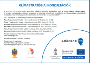 Klímanapok lesznek a megye négy helyszínén