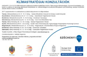 Az ősz folyamán folytatódik a megyei klímastratégia megalkotása