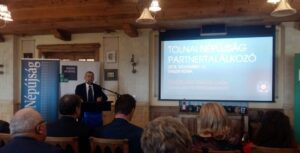 A Népújság vendégeinek tartott előadást az elnök