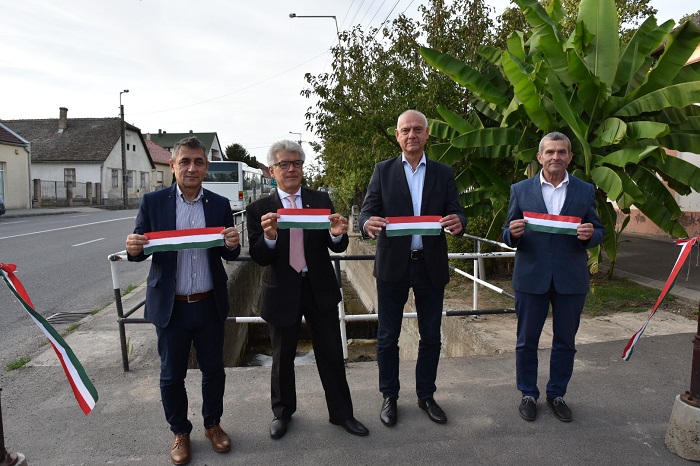 Elkészült a csapadékvíz-elvezető rendszer Zombán