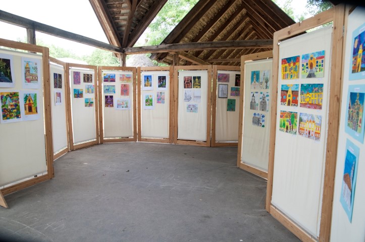 A minőségi alkotásokból helyszíni galériát nyitottak a szervezők