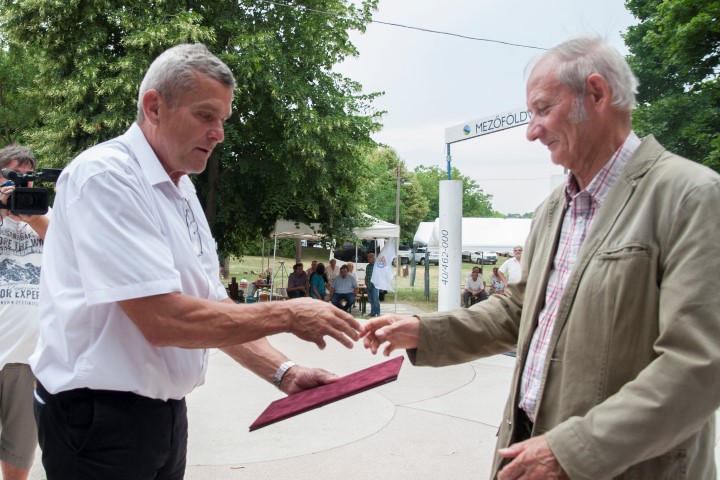 Gyönkről Kollár Zsolt evangélikus lelkész is megérkezett a díjátadóra