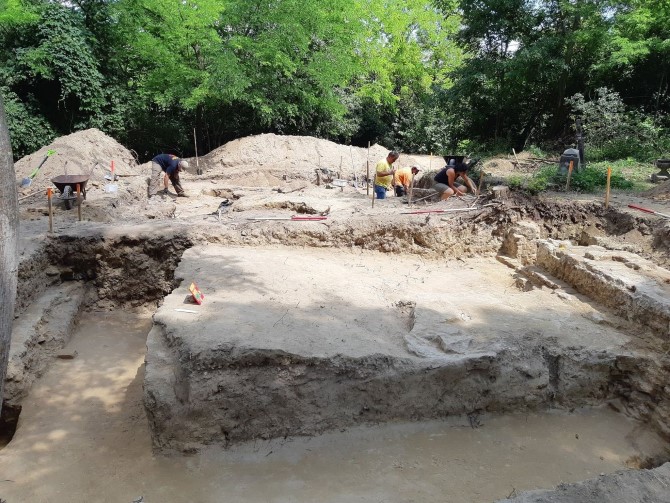 középkori templom_ásatás_Kisszékely